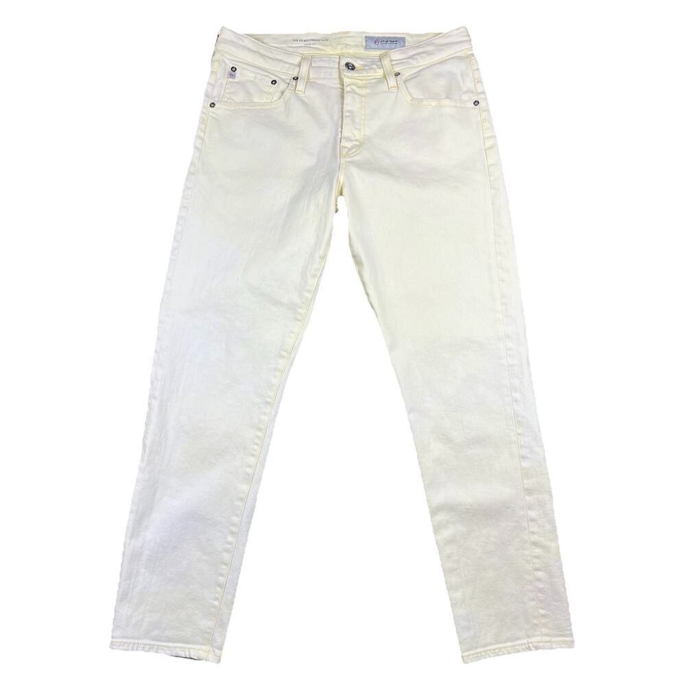 Adriano Goldschmied AG ED DENIM Jeans Yellow 30 Ex Boyfriend Slim Slouchy Slim